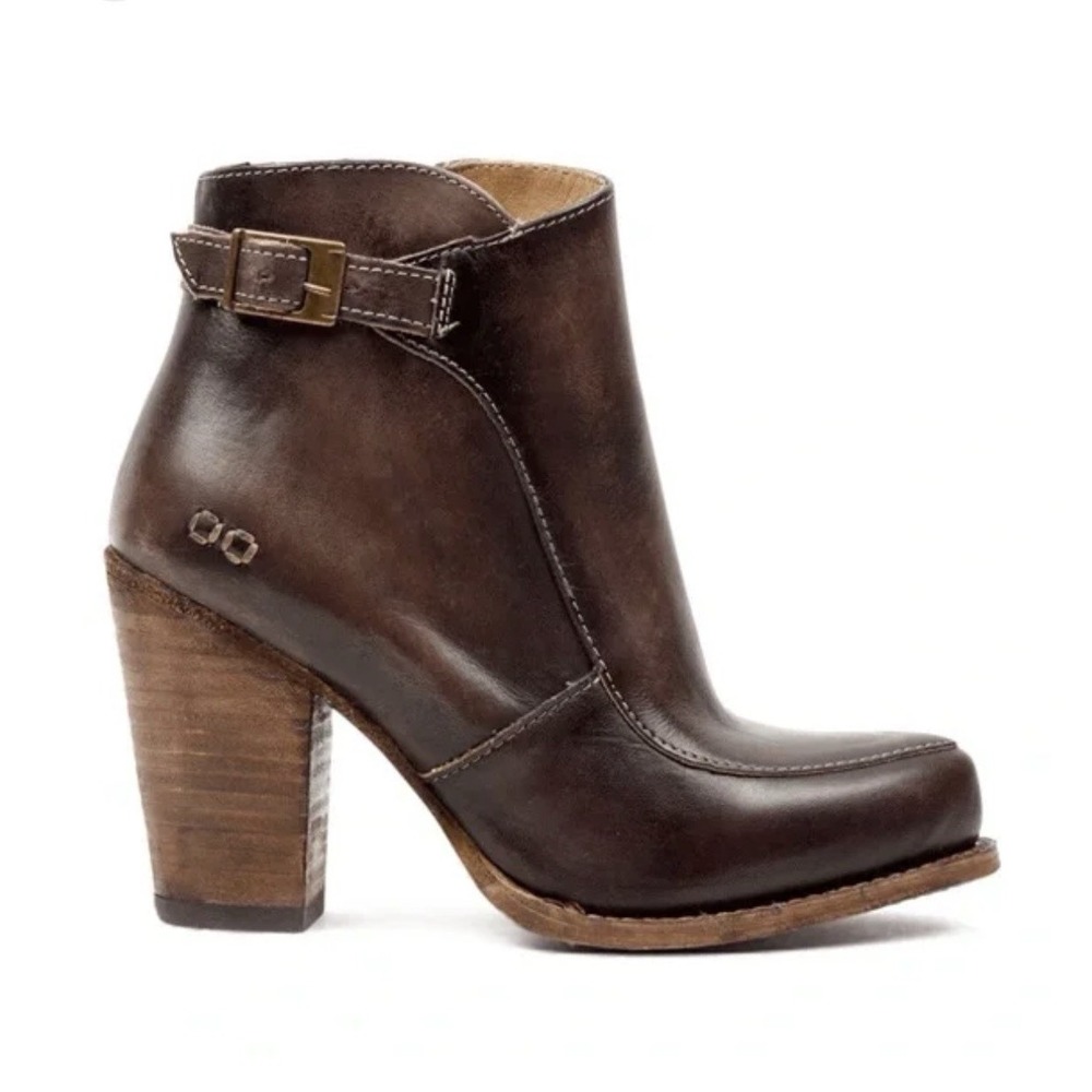 $255 Bed Stu Isla leather ankle boots  Size 10